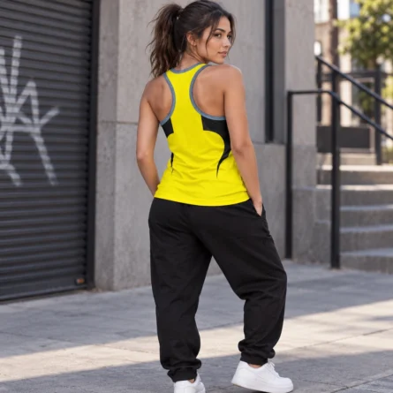 Custom Women Graphic Tank Top/Singlet - Image 2