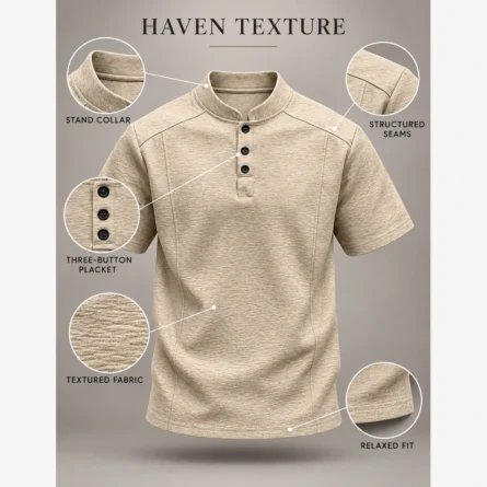 Custom Men Premium Henley T-Shirts - Image 4