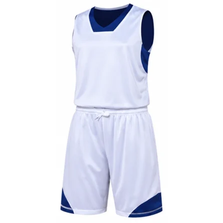 Custom V-Neck Basketball Uniform Set