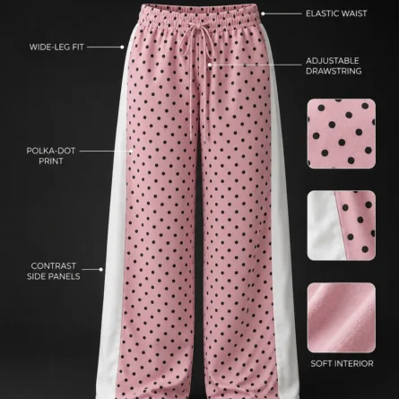 Custom Wide-Leg Sweatpants - Image 3