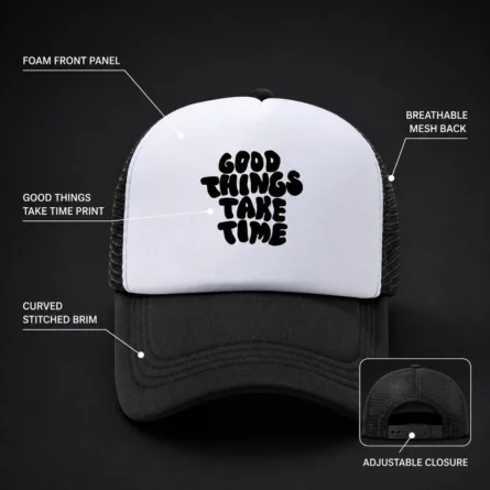 Custom Breathable Mesh Trucker Cap  - Image 3