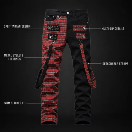 Custom Split-Leg Stacked Bottoms - Image 3
