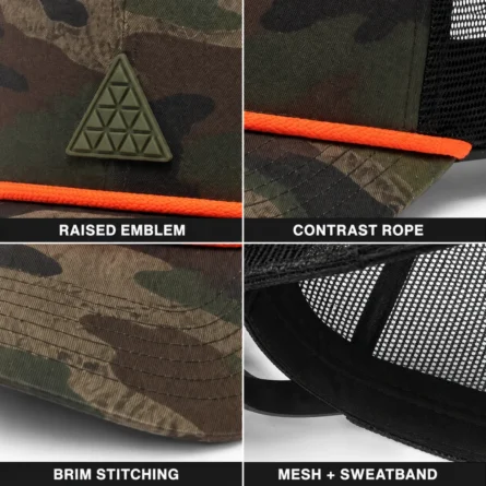 Custom Camo Trucker Cap - Image 4