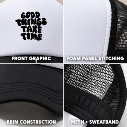 Custom Breathable Mesh Trucker Cap  - Image 2