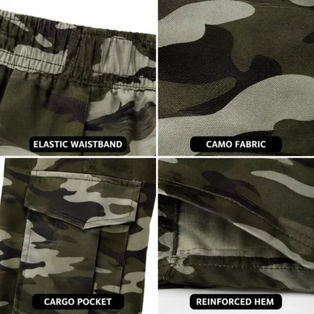 Custom Camo Sweat Pants Oversized - Image 4
