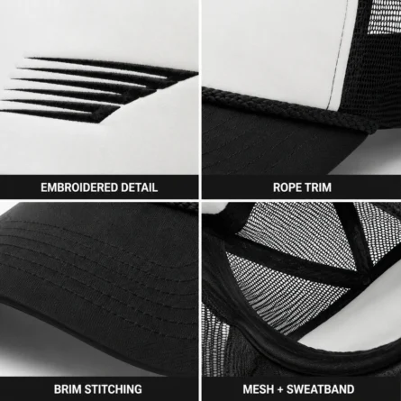 Custom Velocity Wing Mesh Trucker Cap - Image 3