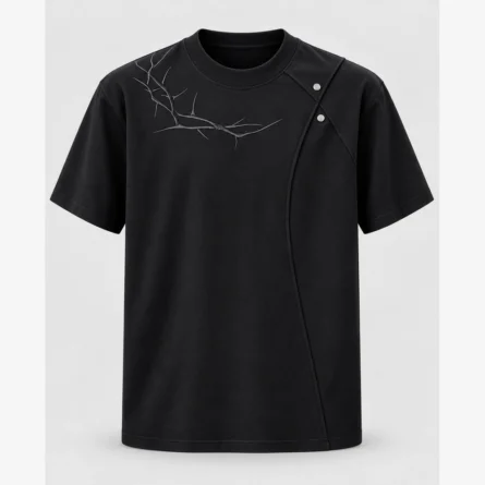 Custom Asymmetric Premium Streetwear T-Shirt