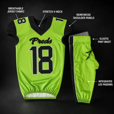 Custom Padded American Football Uniform Set - Image 2