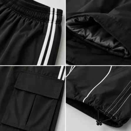 Custom Stripe Oversized Sweatpants - Image 4