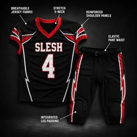 Custom Slesh American Football Uniform Set - Image 2