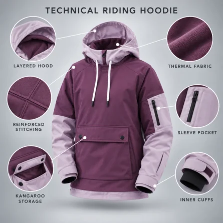 Custom Snowboard Hoodie - Image 4