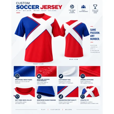Custom Velocity X Soccer Jersey - Image 4