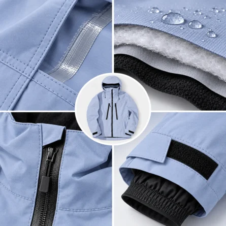 Custom Technical Snowboard Hoodie Jacket - Image 3