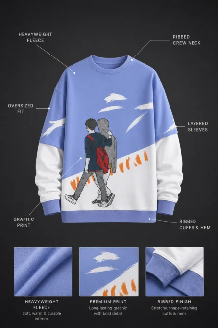 Custom Graphic Sweatshirt - Image 2