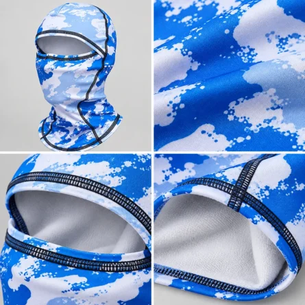 Custom Ice Camo Full-Face Balaclava - Image 4