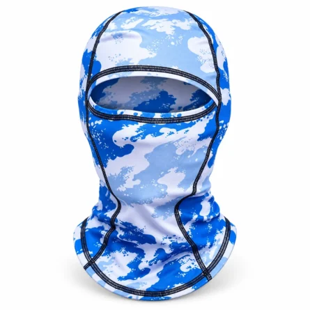 Custom Ice Camo Full-Face Balaclava