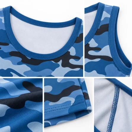 Custom Camo Sleeveless Tank Top - Image 4
