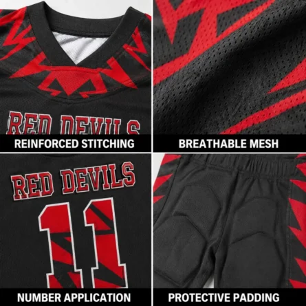 Custom Slesh American Football Uniform Set - Image 3