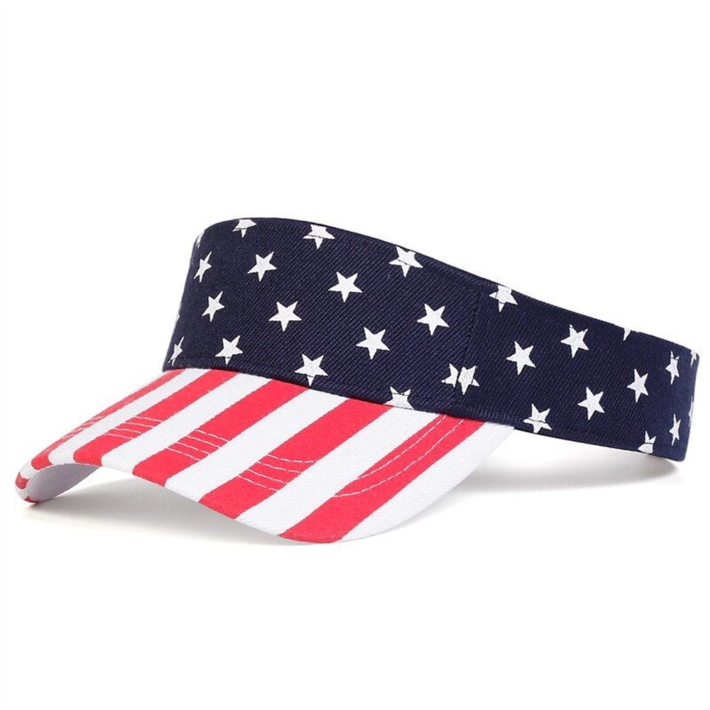 American Flag Sports Visor