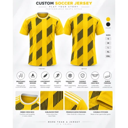 Custom Strike Custom Soccer Jersey - Image 4