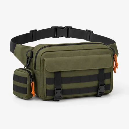Custom Olive Green Tactical Waist Bag