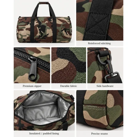 Custom Camo Duffel Bag - Image 3