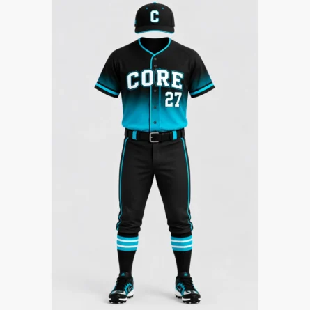 Custom Gradient Baseball Uniform - Image 1