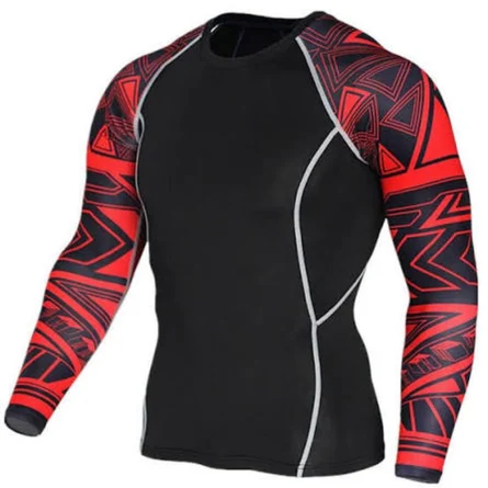 Custom Printed Compression Shirt