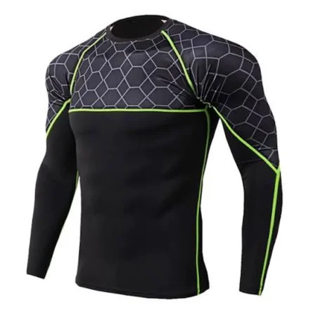 Custom Hexagon Compression Shirt