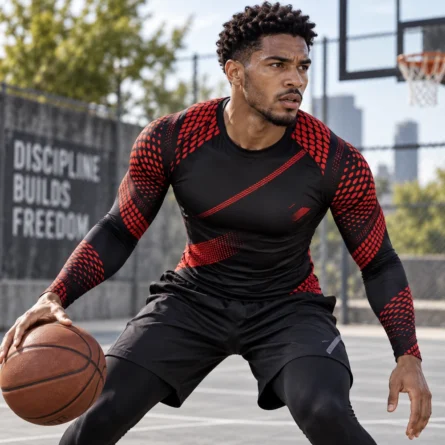 Custom Printed Compression Shirt - Image 2