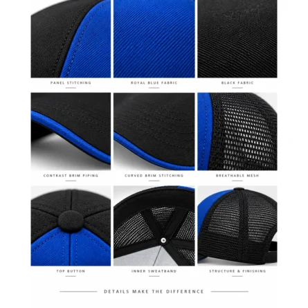 Custom Curved Brim Baseball Cap - Image 5
