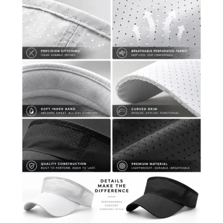 Custom Performance Sports Visor - Image 3