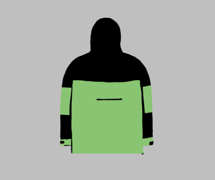 Custom Colorblock Snowboard Ski Jacket - Image 3