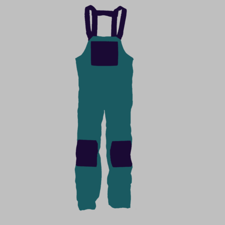 Custom Colorblock Snowboard Bib - Image 5