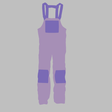 Custom Colorblock Snowboard Bib - Image 6