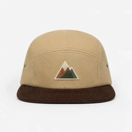 Custom Mountain Patch 5-Panel Cap