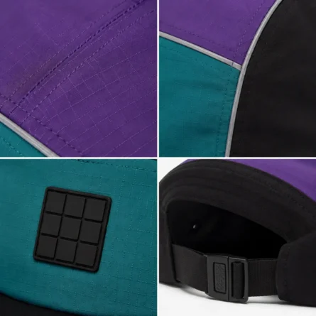 Custom Color-Block 5-Panel Fashion Cap - Image 5