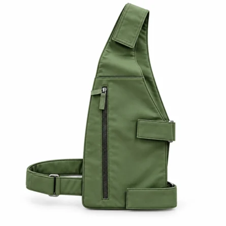Custom Vertical Zipper Fanny Pack