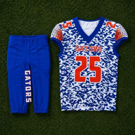Custom Gators American Football Uniform Set