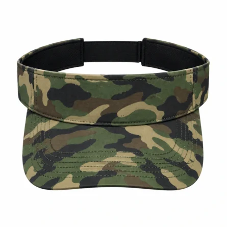 Custom Camo Sports Visor Cap
