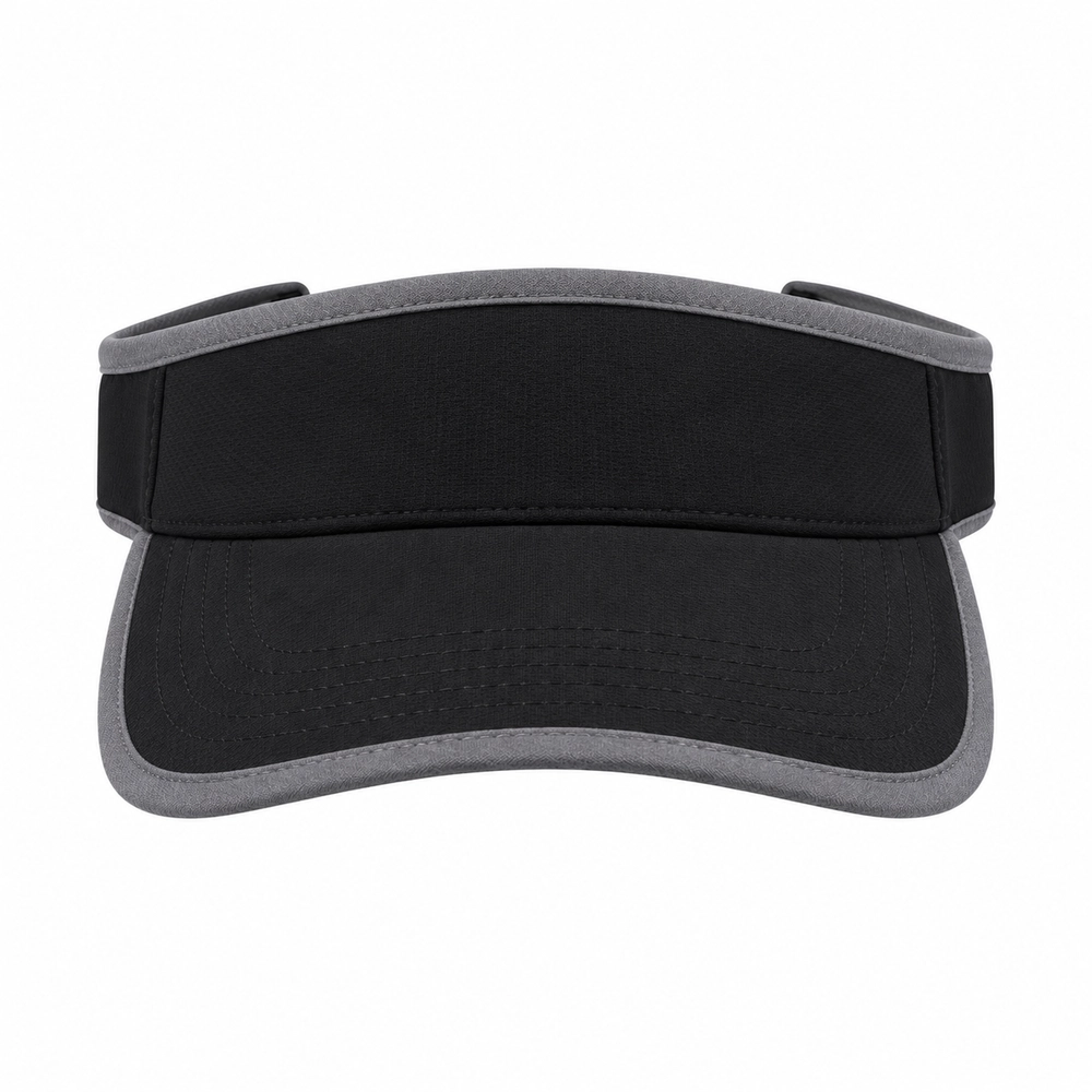 Custom Sports Visor with Gray Trim