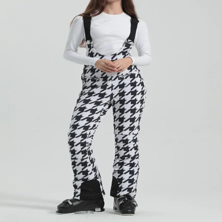 Custom Women Insulated Snow Bib Overalls