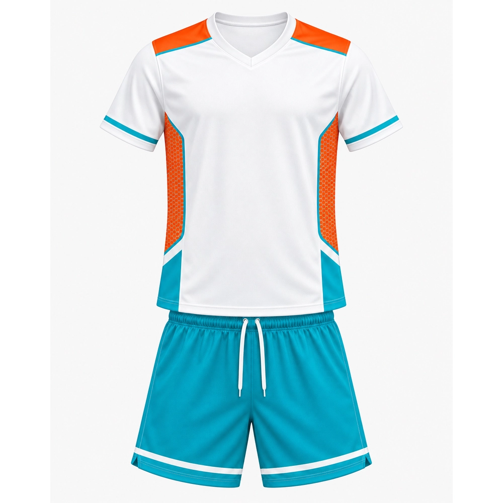 Custom V-neck Side Panels Rugby Kit