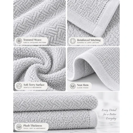 Custom White Towel Multipurpose Sports Towel. - Image 3