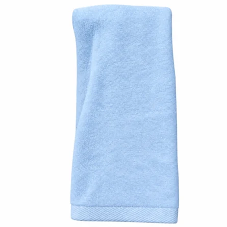 Custom Light Blue Terry Sports Towel