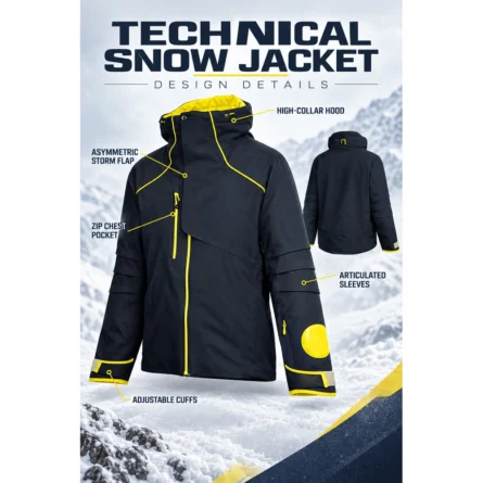 Custom Strike Snowboard Jacket - Image 4