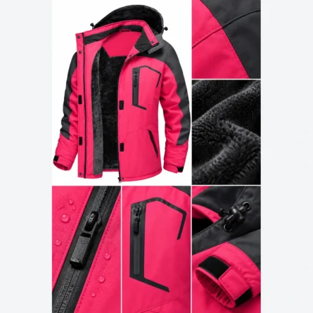 Custom Fleece-Lined Snowboard Jacket - Image 2