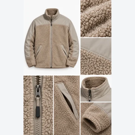 Custom Thermal Fleece Snowboard Jacket - Image 3