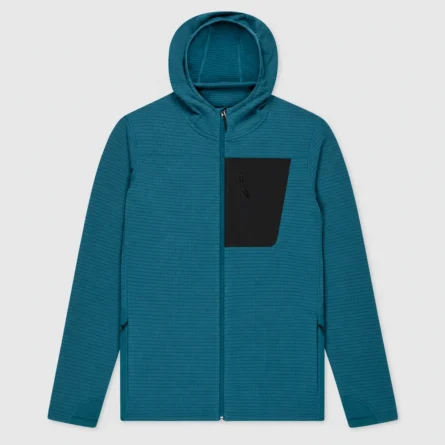 custom Thermal Grid Fleece Midlayer Jacket