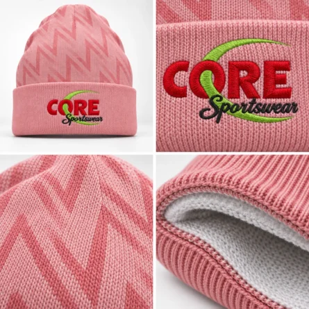 CORE Sportswear Embroidered Knit Beanie - Image 5